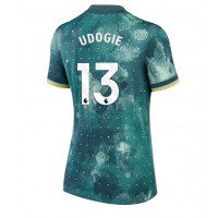 Maglia Calcio Tottenham Hotspur Destiny Udogie #13 Terza Divisa Donna 2024-25 Manica Corta